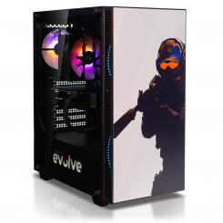 Ігровий ПК EVOLVE SpecialPart CS2 PC (EVSP-CS2R560N406-32S1TBk) Black