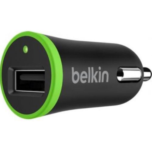 Автомобільний зарядний пристрій Belkin Car Charger Lightning 2.1A (F8J027vf04-BLK) Black купити в Україні: Київ, Львів, Хмельницький, Тернопіль, Івано-Франківськ | Низька ціна, відгуки, характеристики від TELEMART фото