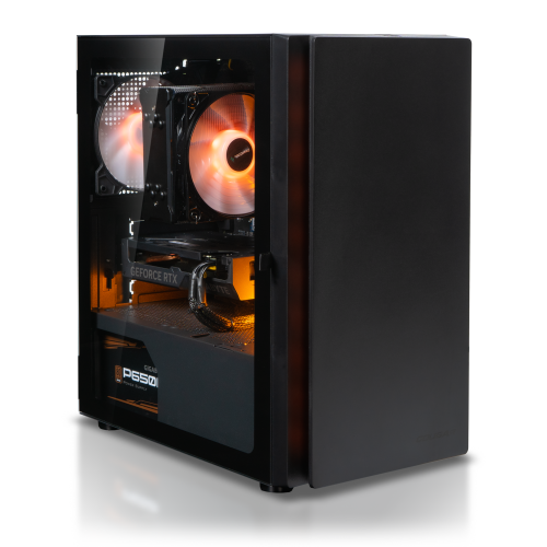 Купить Компьютер HEXO Gaming RTX4060 Base (HGB-5600N4060-16S500BKDK) Black/Dark - цена в Харькове, Киеве, Днепре, Одессе
в интернет-магазине Telemart фото