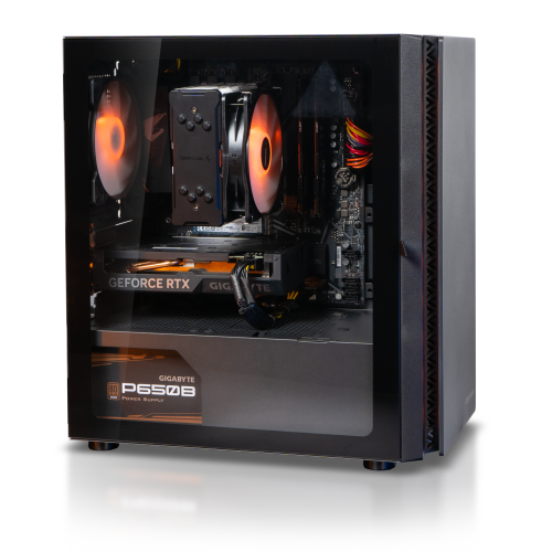 Купить Компьютер HEXO Gaming RTX4060 Base (HGB-5600N4060-16S500BKDK) Black/Dark - цена в Харькове, Киеве, Днепре, Одессе
в интернет-магазине Telemart фото