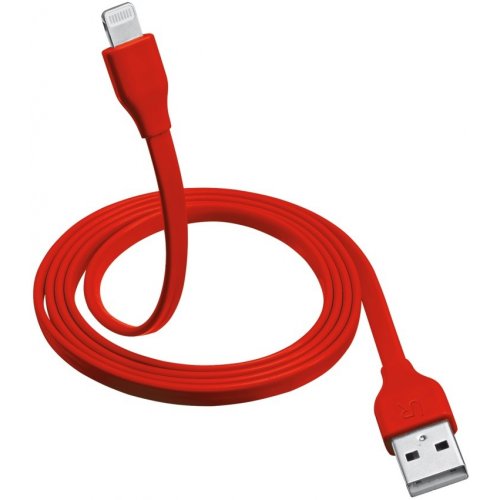 Купити USB Кабель Trust URBAN Lightning Red - ціна в Києві, Львові, Вінниці, Хмельницькому, Франківську, Україні | інтернет-магазин TELEMART.UA фото