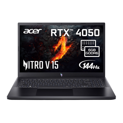 Купить Ноутбук Acer Nitro V 15 ANV15-51 (NH.QNBEU.001) Obsidian Black - цена в Харькове, Киеве, Днепре, Одессе
в интернет-магазине Telemart фото