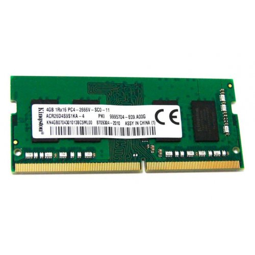 Продать ОЗУ Kingston SODIMM 4GB DDR4 2666MHz (ACR26D4S9S1KA-4) по Trade-In интернет-магазине Телемарт - Киев, Днепр, Украина фото