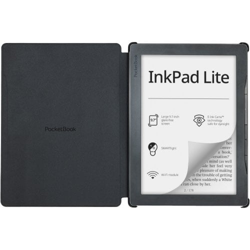 Чохол PocketBook 9.7" для 970 InkPad Lite Shell Cover (HN-SL-PU-970-BK-WW) Black купити в Україні | Telemart фото