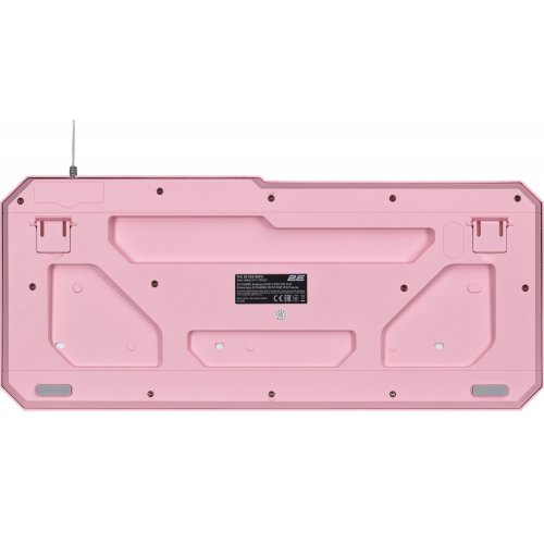 Купить Клавиатура 2E Gaming KG315 RGB (2E-KG315UPK) Pink - цена в Харькове, Киеве, Днепре, Одессе
в интернет-магазине Telemart фото