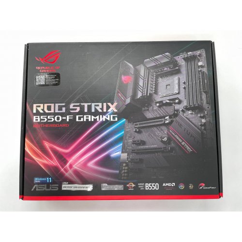 Продати Материнська плата Asus ROG STRIX B550-F GAMING (SAM4, AMD B550) (Відновлено продавцем, 553482) за Trade-In у інтернет-магазині Телемарт - Київ, Дніпро, Україна фото