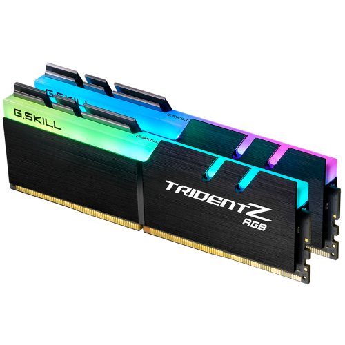 Photo RAM G.Skill DDR4 16GB (2x8GB) 3600Mhz Trident Z RGB (F4-3600C18D-16GTZRX) (Refurbished by seller, 553529)