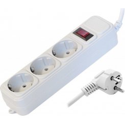 Мережевий фільтр Surge Protector 1,8м 3 розетки (SP3-G-6W) White