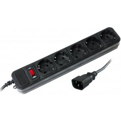 Мережевий фільтр Surge Protector 4,5м 5 розеток UPS (SP5-X-15B) Black