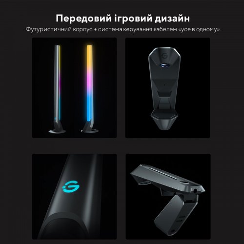 Купити Набір адаптивного підсвічування Govee H604A DreamView G1 Pro Gaming Light RGB (B604A311) Grey - ціна в Києві, Львові, Вінниці, Хмельницькому, Франківську, Україні | інтернет-магазин TELEMART.UA фото