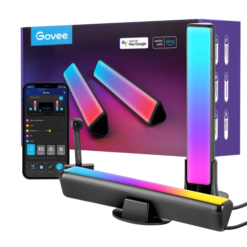 Купить Набор адаптивной подсветки Govee H6054 DreamView P1 Light Bars RGB (H60543D1) Black - цена в Харькове, Киеве, Днепре, Одессе
в интернет-магазине Telemart фото