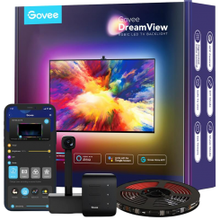 Набір адаптивного підсвічування Govee H6199 DreamView T1 TV Backlight 55-65" RGB (H61993D3) Black