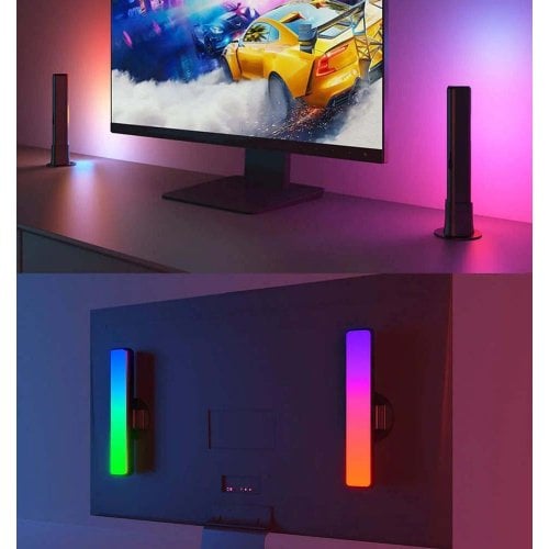 Купить Набор подсветки Govee H6056 RGBICWW WiFi + Bluetooth Flow Plus Light Bars RGB (H60563D1) Black - цена в Харькове, Киеве, Днепре, Одессе
в интернет-магазине Telemart фото