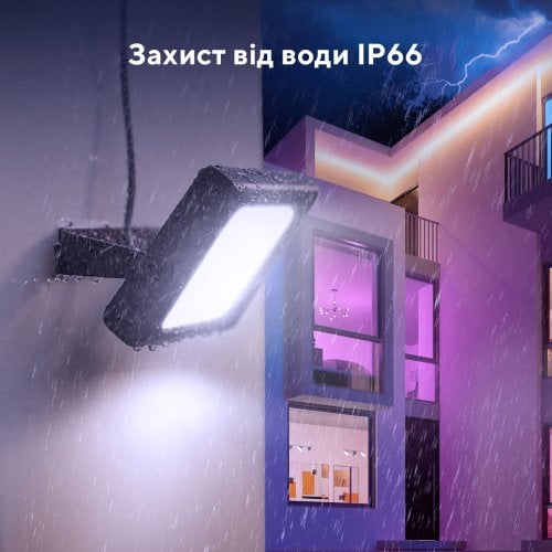 Купить Набор настенных светильников Govee H7060 RGBICWW LED Smart Flood Lights (H7060311) Black - цена в Харькове, Киеве, Днепре, Одессе
в интернет-магазине Telemart фото