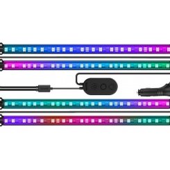Набор умной подсветки для автомобиля Govee H7090 RGBIC Interior Car Lights (H70900A1) Black