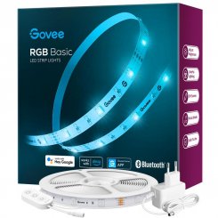 Розумна світлодіодна стрічка Govee H6154 RGB Smart Wi-Fi + Bluetooth LED Strip Lights 15m (H61543A1) White