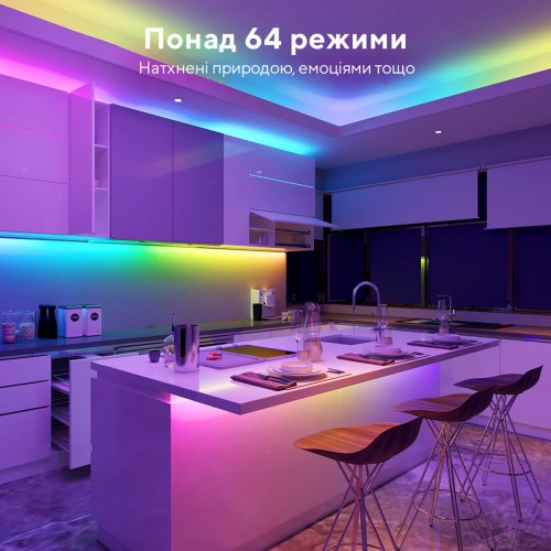 Купити Розумна світлодіодна стрічка Govee H619С RGBIC Basic Wi-Fi + Bluetooth LED Strip Light With Protective Coating 10m (H619C3D1) White - ціна в Києві, Львові, Вінниці, Хмельницькому, Франківську, Україні | інтернет-магазин TELEMART.UA фото