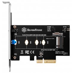 Уценка контроллер lverStone ECM21-E M.2 to PCI-E x4 (SST-ECM21-E) (вскрита упаковка, 554632)
