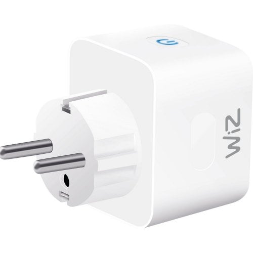 Купить Умная розетка WiZ Smart Plug Powermeter Type-F Wi-Fi (929002427101) - цена в Харькове, Киеве, Днепре, Одессе
в интернет-магазине Telemart фото