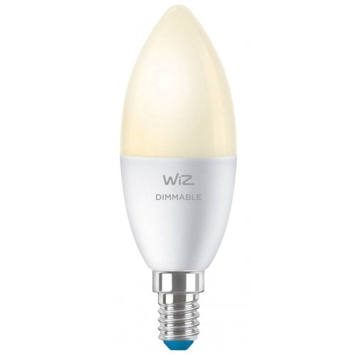 Купити Розумна лампа WiZ E14 4.9W (40W 470Lm) C37 2700K Wi-Fi (929002448502) - ціна в Києві, Львові, Вінниці, Хмельницькому, Франківську, Україні | інтернет-магазин TELEMART.UA фото