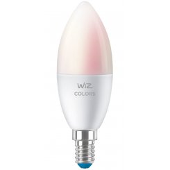 Розумна лампа WiZ E14 4.9W (40W 806Lm) C37 2200-6500K RGB Wi-Fi (929002448802)