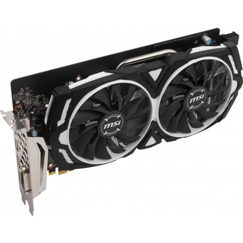 Продать Видеокарта MSI GeForce GTX 1060 ARMOR OC 6144MB (GTX 1060 ARMOR 6G OC) по Trade-In интернет-магазине Телемарт - Киев, Днепр, Украина фото