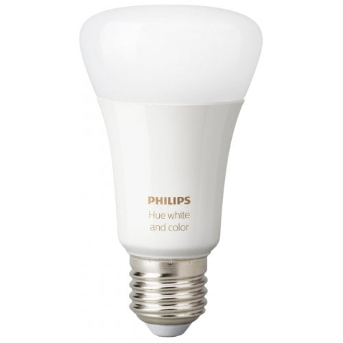 Купити Набір Philips Hue Bridge + лампа E27 White 2pcs + лампа E27 RGB 2pcs (BRIDGE+E27W2P+E27RGB2P) - ціна в Києві, Львові, Вінниці, Хмельницькому, Франківську, Україні | інтернет-магазин TELEMART.UA фото