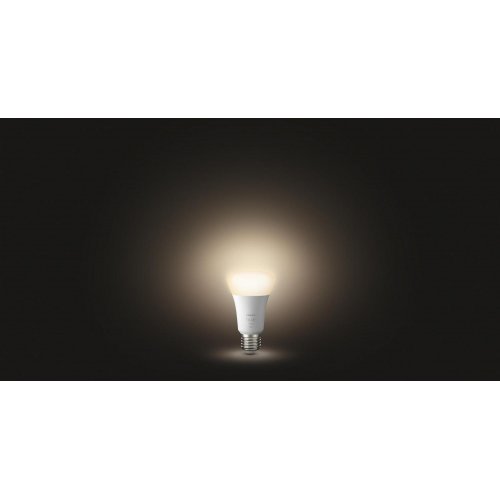 Купить Умная диммируемая лампа Philips Hue E27 9W (60W) 2700K White ZigBee Bluetooth (929001821618) - цена в Харькове, Киеве, Днепре, Одессе
в интернет-магазине Telemart фото