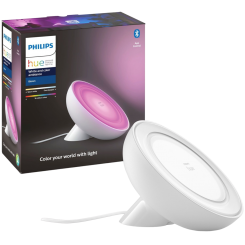 Розумний настільний світильник з димером Philips Hue Bloom 2000K-6500K RGB ZigBee Bluetooth (929002375901) White