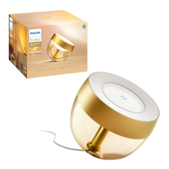 Умный настольный светильник с диммером Philips Hue Iris 2000K-6500K RGB ZigBee Bluetooth (929002376401) Gold