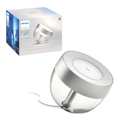 Умный настольный светильник с диммером Philips Hue Iris 2000K-6500K RGB ZigBee Bluetooth (929002376701) Silver