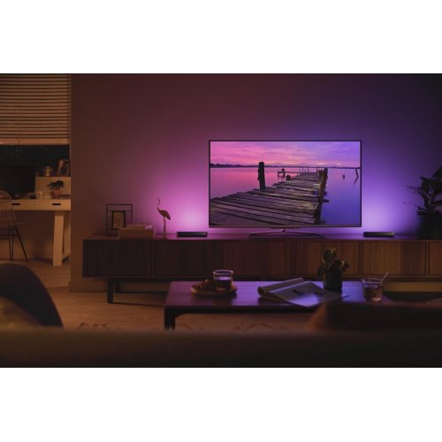 Купити Панель освітлення Philips Hue Play 2000K-6500K RGB ZigBee 2pcs + БЖ (915005939101) Black - ціна в Києві, Львові, Вінниці, Хмельницькому, Франківську, Україні | інтернет-магазин TELEMART.UA фото