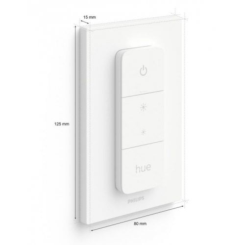 Купити Пульт дистанційного керування Philips Hue Dimmer V2 ZigBee (929002398609) - ціна в Києві, Львові, Вінниці, Хмельницькому, Франківську, Україні | інтернет-магазин TELEMART.UA фото