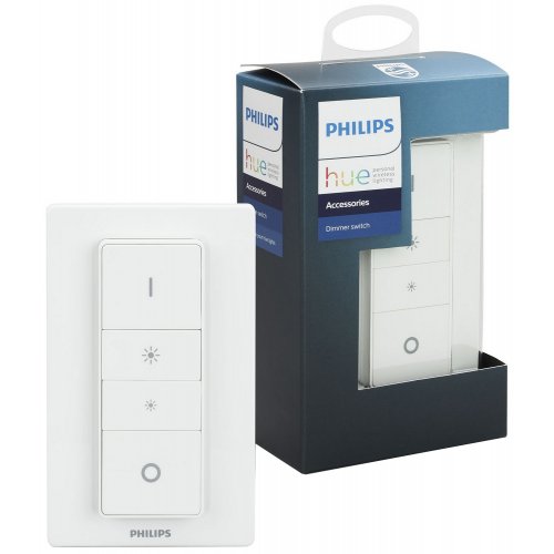 Купить Пульт дистанционного управления Philips Hue Dimmer ZigBee (929001173770) - цена в Харькове, Киеве, Днепре, Одессе
в интернет-магазине Telemart фото