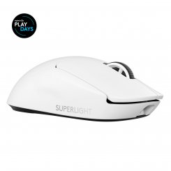 Миша Logitech G Pro X Superlight 2 Lightspeed Wireless (910-006638) White / 44000 DPI / 8000 Гц
