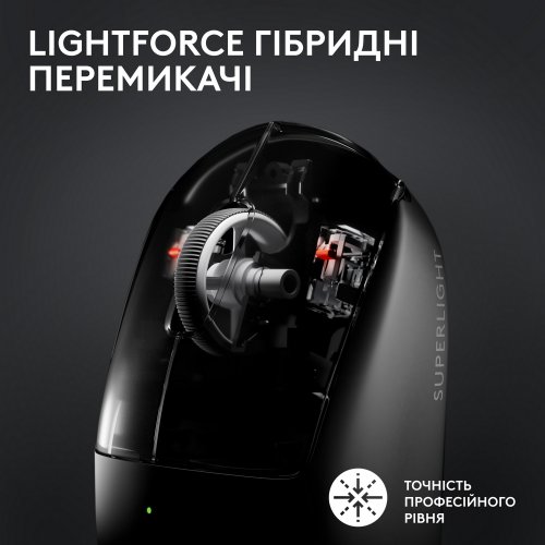 Фото Миша Logitech G Pro X Superlight 2 Lightspeed Wireless (910-006638) White