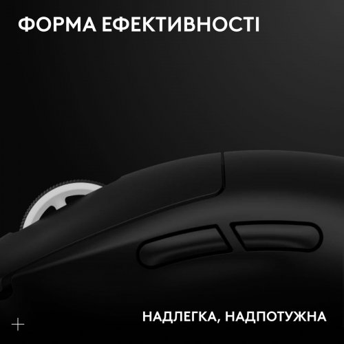 Купить Мышка Logitech G Pro X Superlight 2 Lightspeed Wireless (910-006630) Black - цена в Харькове, Киеве, Днепре, Одессе
в интернет-магазине Telemart фото