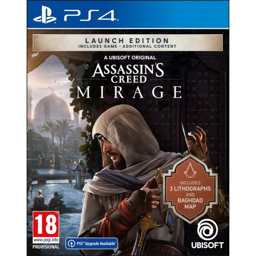 Купить Игра Assassin's Creed Mirage Launch Edition (PS4) Blu-ray (3307216258018) - цена в Харькове, Киеве, Днепре, Одессе
в интернет-магазине Telemart фото