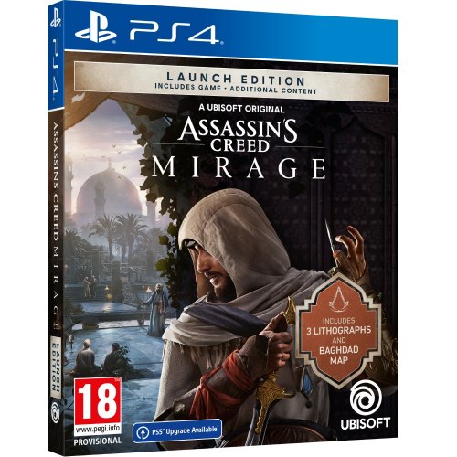 Купить Игра Assassin's Creed Mirage Launch Edition (PS4) Blu-ray (3307216258018) - цена в Харькове, Киеве, Днепре, Одессе
в интернет-магазине Telemart фото