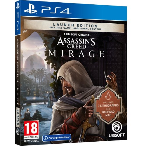 Купити Гра Assassin's Creed Mirage Launch Edition (PS4) Blu-ray (3307216258018) - ціна в Києві, Львові, Вінниці, Хмельницькому, Франківську, Україні | інтернет-магазин TELEMART.UA фото