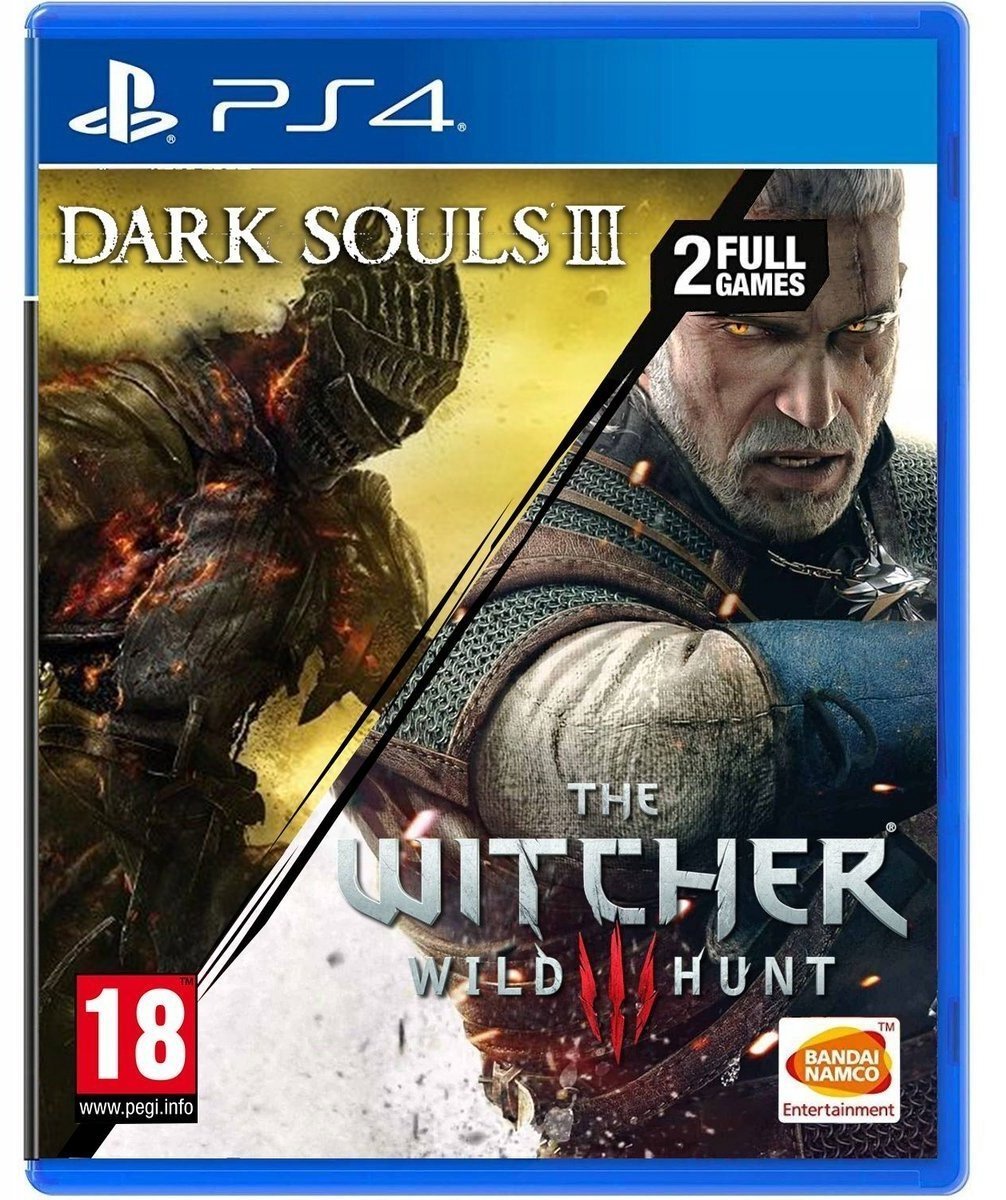 PS4 THE WITCHER 3: WILD HUNT + DARK SOUL III (2 EN 1)