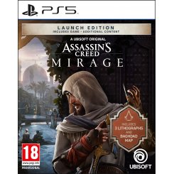 Игра Assassin's Creed Mirage Launch Edition (PS5) Blu-ray (3307216258186)
