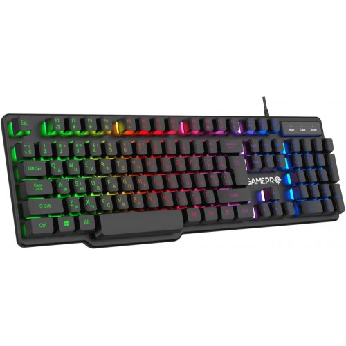 Photo Keyboard GamePro GK380 RGB USB Black