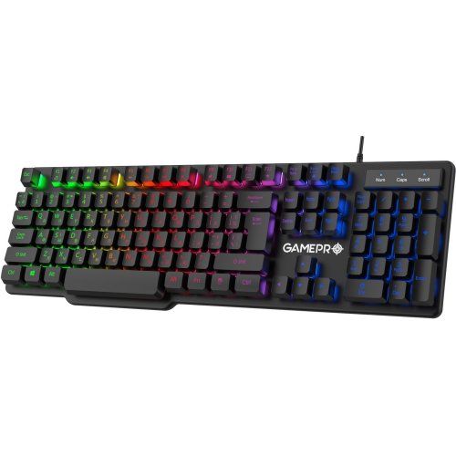 Photo Keyboard GamePro GK380 RGB USB Black
