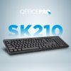 Photo Keyboard OfficePro SK210 USB Black