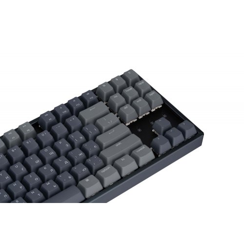 Клавіатура Keychron K8 87 Key White Led Gateron G PRO Blue Hot-Swap (K8G2_KEYCHRON) Black купити в Україні: Київ, Львів, Хмельницький, Тернопіль, Івано-Франківськ | Низька ціна, відгуки, характеристики від TELEMART фото