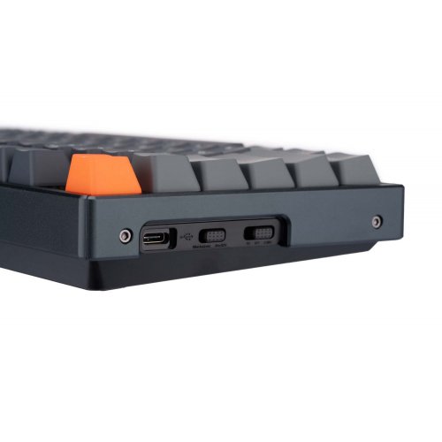 Клавіатура Keychron K8 87 Key White Led Gateron G PRO Blue Hot-Swap (K8G2_KEYCHRON) Black купити в Україні: Київ, Львів, Хмельницький, Тернопіль, Івано-Франківськ | Низька ціна, відгуки, характеристики від TELEMART фото