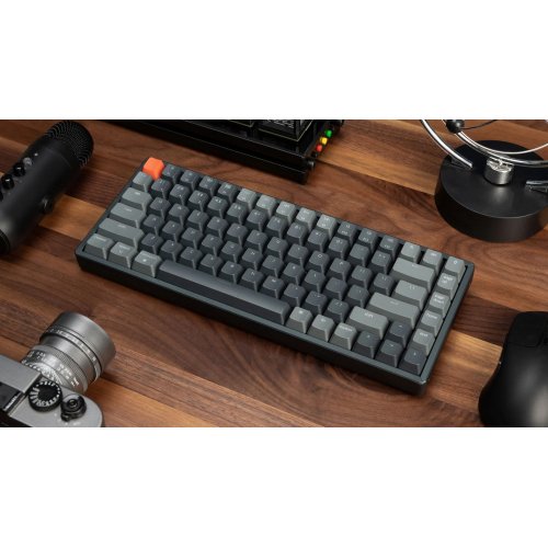 Купити Клавіатура Keychron K8 87 Key RGB Gateron G PRO Brown Hot-Swap (K8H3_KEYCHRON) Black - ціна в Києві, Львові, Вінниці, Хмельницькому, Франківську, Україні | інтернет-магазин TELEMART.UA фото
