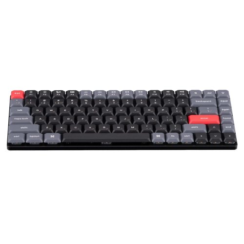 Клавіатура Keychron K3 PRO 84 Key QMK RGB Gateron Brown (K3PB3_KEYCHRON) Black купити в Україні: Київ, Львів, Хмельницький, Тернопіль, Івано-Франківськ | Низька ціна, відгуки, характеристики від TELEMART фото