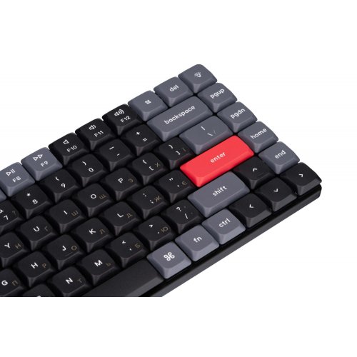 Клавіатура Keychron K3 PRO 84 Key QMK RGB Gateron Brown Hot-Swap (K3PH3_KEYCHRON) Black купити в Україні: Київ, Львів, Хмельницький, Тернопіль, Івано-Франківськ | Низька ціна, відгуки, характеристики від TELEMART фото